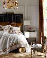 Image 2 of 3: Lili Alessandra Chloe Gathered Bed Skirt
