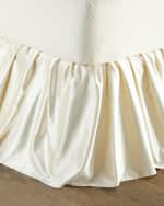 Image 1 of 3: Lili Alessandra Chloe Gathered Bed Skirt