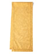 Image 1 of 2: Sferra Acanthus Jacquard Table Runner, 15" x 108"