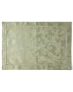 Image 1 of 2: Sferra Acanthus Jacquard Placemats, Set of 4