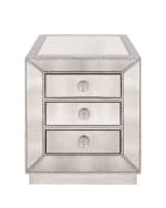 Image 4 of 4: Shilo Mirrored Side Table