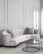 Image 1 of 4: Haute House Mansfield Monroe Tufted Sofa 114"