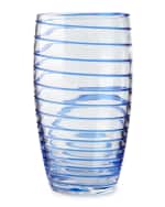 Image 1 of 2: Neiman Marcus Spiral Juice Glasses, Set of 4