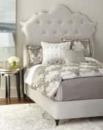 Image 2 of 2: Haute House Arabella Tufted California King Bed