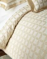 Image 1 of 2: Dian Austin Couture Home Circumference Queen Coverlet