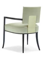 Image 5 of 5: Caracole Reserved Seating Arm Chair