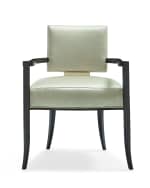 Image 1 of 5: Caracole Reserved Seating Arm Chair