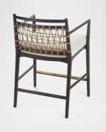Image 4 of 4: Palecek Pratt Counter Stool 24”