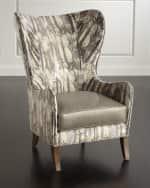 Image 1 of 4: Massoud Inigo Glimmer Wing Chair