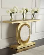Image 3 of 6: Global Views  Opera Fluted Console Table