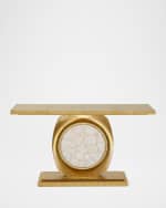 Image 1 of 6: Global Views  Opera Fluted Console Table