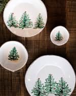 Image 3 of 4: Vietri Lastra Holiday Stacking Cereal Bowl