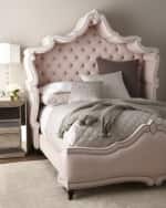 Image 2 of 2: Haute House Blush Antoinette King Bed