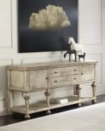 Image 2 of 4: Farah Distressed Console