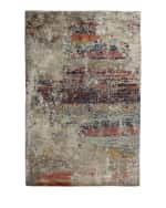 Image 3 of 3: Josie Natori Titus Hand Knotted Rug, 3' x 10'