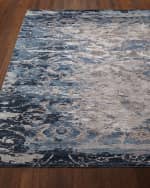 Image 1 of 3: Haven & Loom Deep Horizon Hand-Knotted Rug, 3' x 10'