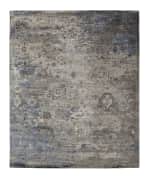 Image 3 of 3: Mayley Vintage Hand-Knotted Rug, 4' x 6'