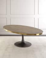 Image 3 of 5: Four Hands Rachel Oval Dining Table