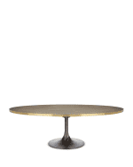 Image 4 of 5: Four Hands Rachel Oval Dining Table