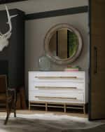 Image 2 of 4: Hooker Furniture Urban Elevation Three-Drawer Bachelors Chest