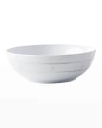 Image 1 of 2: Juliska Berry & Thread Melamine Coupe Bowl - Whitewash