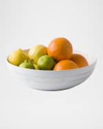 Image 3 of 3: Juliska Berry & Thread Melamine Whitewash Bowl, 12"