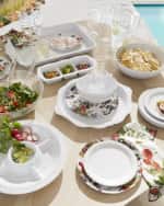 Image 2 of 3: Juliska Berry & Thread Melamine Whitewash Bowl, 12"