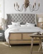 Image 1 of 3: Hooker Furniture Bohemian California King Tufted Shelter Bed