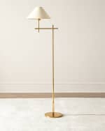 Image 1 of 3: Visual Comfort Signature Gold Floor Lamp By J Randall Powers