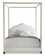 Image 2 of 2: Haute House Athena California King Canopy Bed