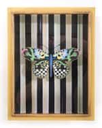 Image 1 of 2: MacKenzie-Childs Butterfly Shadow Box