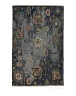 Image 2 of 2: Briley Soumak Weave Hand-Knotted Rug, 8' x 10'