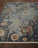 Image 1 of 2: Briley Soumak Weave Hand-Knotted Rug, 8' x 10'