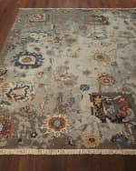 Image 1 of 2: Brinleigh Soumak Weave Hand-Knotted Rug, 8' x 10'