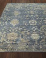 Image 1 of 2: Williamsburg Hand-Knotted Runner, 3' x 10'