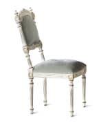 Image 3 of 5: Peninsula Home Collection Angelette Velvet Dining Side Chair