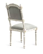 Image 5 of 5: Peninsula Home Collection Angelette Velvet Dining Side Chair