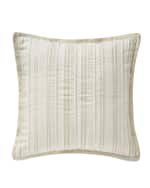 Image 1 of 4: Waterford Lancaster Square Decorative Pillow, 14"Sq.
