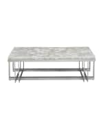 Image 2 of 3: Hooker Furniture Thiago Onyx-Top Coffee Table