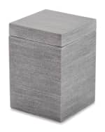 Image 1 of 2: Kassatex Slate Cotton Jar