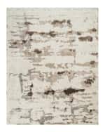 Image 1 of 2: Christopher Guy Aquarelle Natural Truffle Hand-Knotted Rug, 10' x 14'