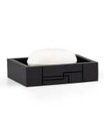 Image 1 of 3: Labrazel Linear Soap Dish, Black