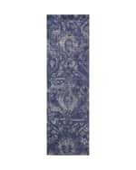 Image 2 of 4: Nourison Kady Hand-Knotted Rug, 2' x 8'