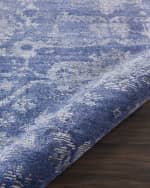 Image 4 of 4: Nourison Kady Hand-Knotted Rug, 2' x 8'