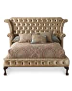 Image 2 of 3: Haute House Champagne Carter California King Bed