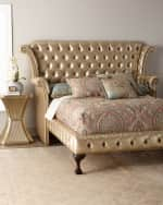 Image 2 of 2: Haute House Champagne Carter King Bed