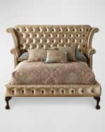 Image 1 of 2: Haute House Champagne Carter King Bed