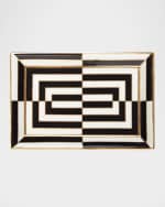 Image 2 of 3: Jonathan Adler Op Art Rectangle Tray