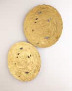Image 2 of 2: The Phillips Collection Large Gold Circle Wall Decor