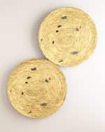 Image 1 of 2: The Phillips Collection Large Gold Circle Wall Decor